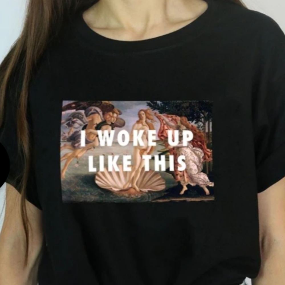 I Woke Up Like This | Beyonce Classic Art Graphic Tee